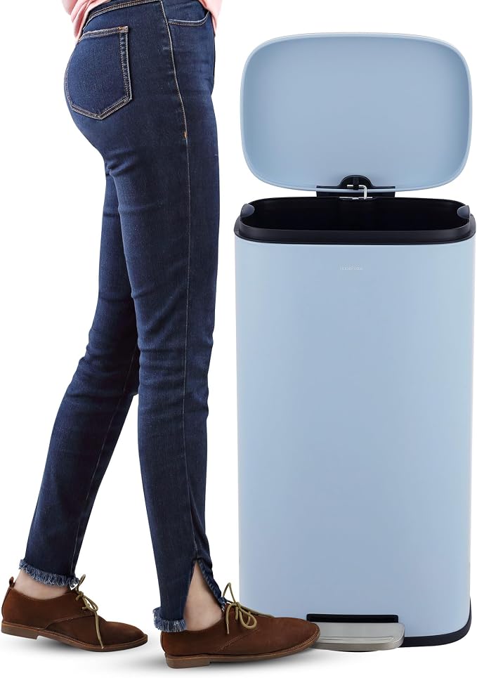 happimess HPM1006H Connor Rectangular 13-Gallon Trash Can - Image 6