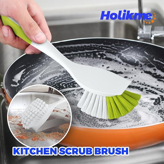 Holikme Cleaning Brush Set, Scouring Pad - Image 2