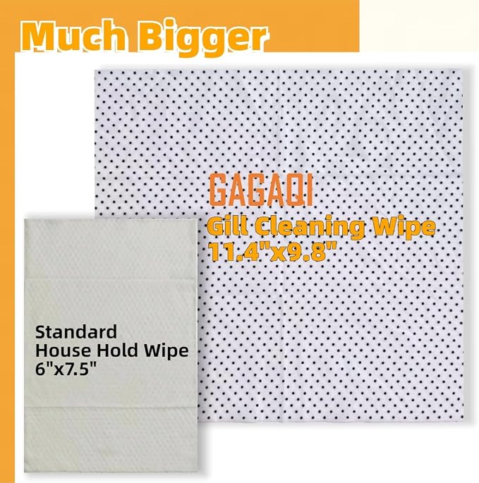 BBQ Dual Action Grill Tough Wipes, Grate and BBQ Disposable Wipes, Cleans and - Image 4