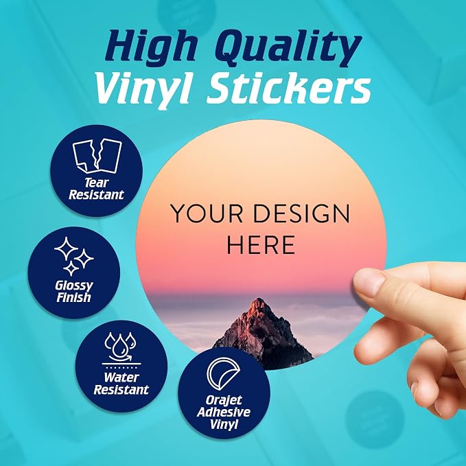 100 Custom Vinyl Stickers - Image 3