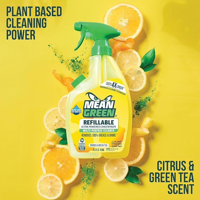 Mean Green Refillable Ultra Powered CONCENTRATE Multi Purpose Cleaner, Citrus & - Image 5