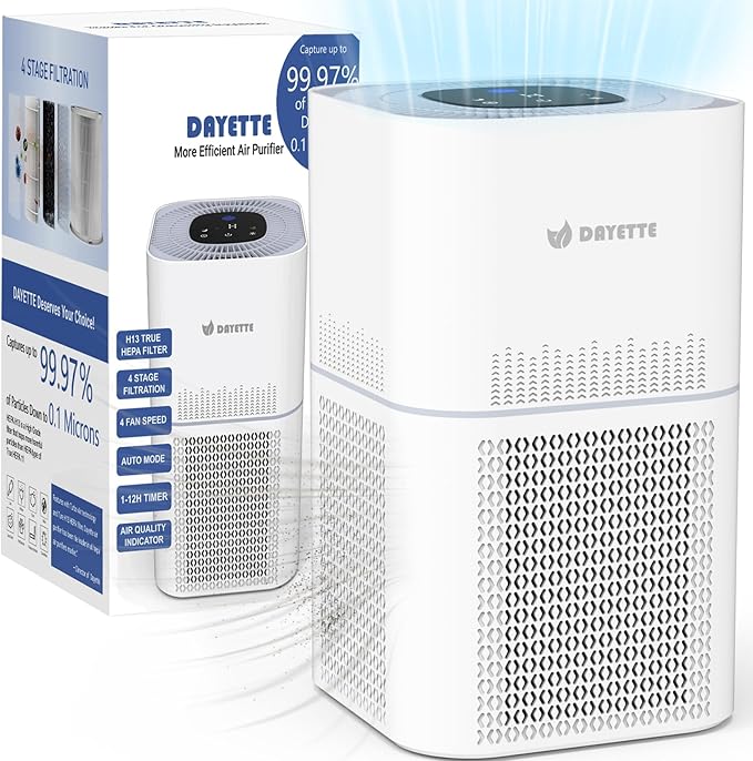 Dayette HEPA Air Purifiers for Home Large Room Up to 2200ft², Air Purifiers for by Dayette