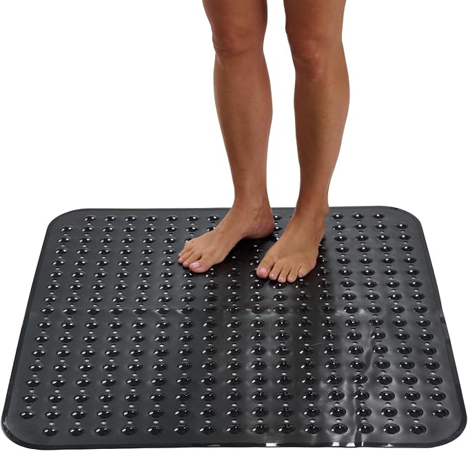 ENKOSI Extra Large Square Non Slip Shower Mat by ENKOSI