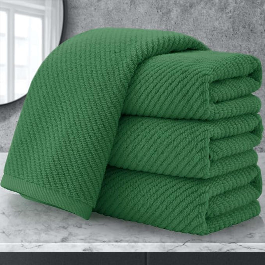 Green Hand Towels for Bathroom by VOOVAMOVAS
