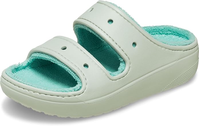 Crocs Unisex Adult Classic Cozzzy Towel Sandals, Fuzzy Slippers and Slides by Crocs