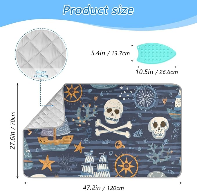 Ironing Mat Portable Ironing Pad Ironing Blanket - Image 2