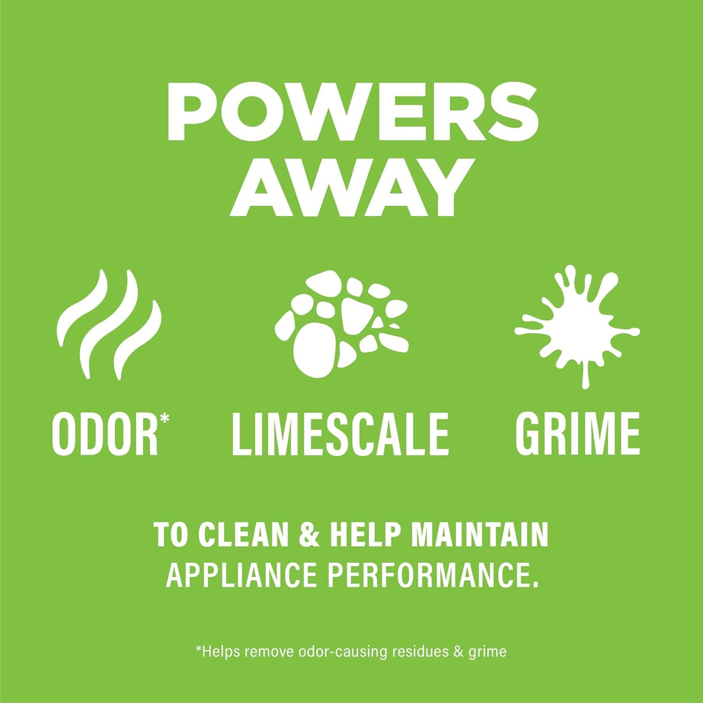 Affresh Dishwasher Cleaner, Helps Power Away Odor Causing Residues & Grime Inside Pump, Tub & Hoses, 6 Tablets, 6 Month Supply