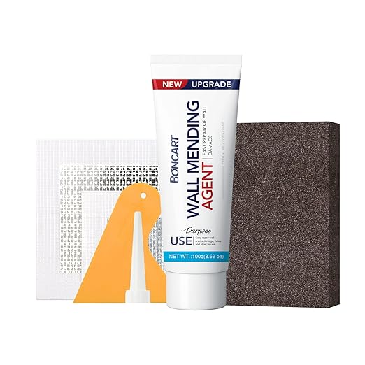 Wall Spackle & Drywall Repair Patch Kit by BONCART