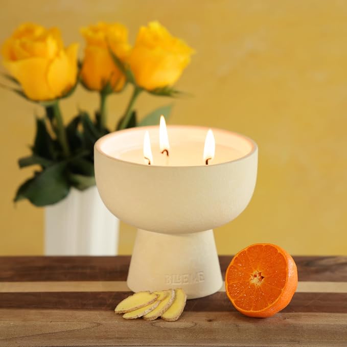 New BLUEME Wellness Candle Wax Refill, Contains Essential Oil, Sustainable - Image 2
