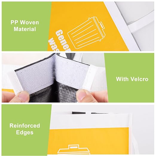 Recycle Waste Bag for Kitchen, Indoor Recycling Bins, Recycle Bins for Home - Image 3