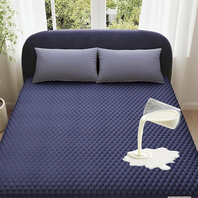 OhGeni 100% Waterproof Mattress Protector, Twin XL Size Mattress Pad, Fits by OhGeni