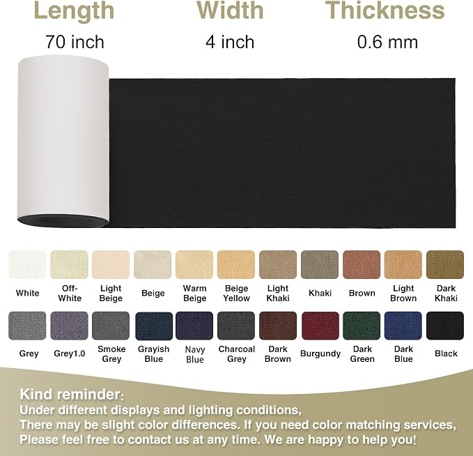 Canvas Repair Tape 4×70 Inch Waterproof Self-Adhesive Fabric Repair Patch - Image 4