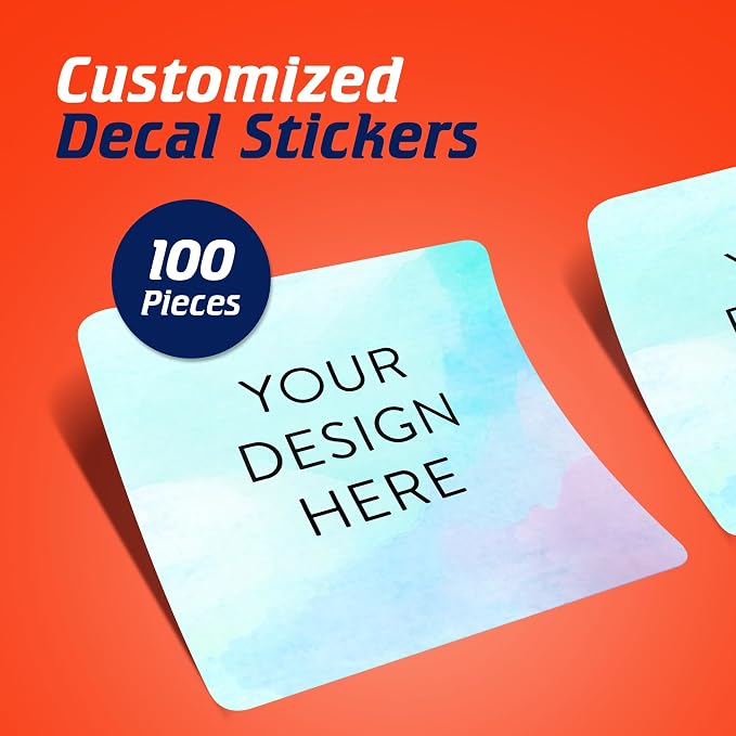 100 Custom Vinyl Stickers - Image 2