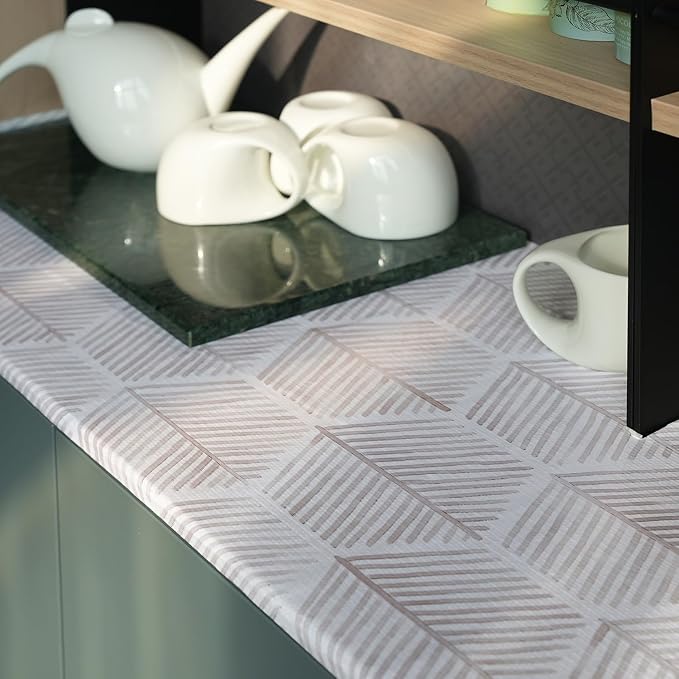 Shelf Liners for Kitchen Cabinets, Non Adhesive and Strong Non-Slip Shelf - Image 9