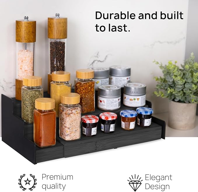 Ibyx Premium 3-Tier Spice Rack Organizer - Image 5
