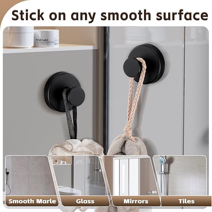 Reusable Heavy Duty Suction Cup Hooks - Image 2