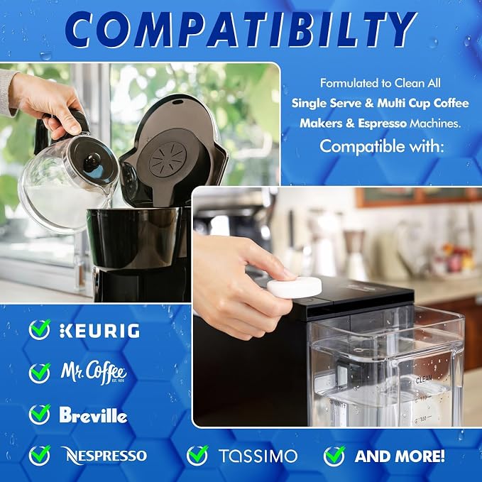 Coffee Machine Cleaner Descaler Tablets - Image 4