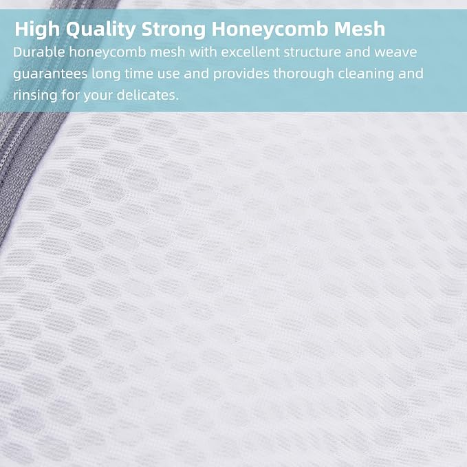 GOGOODA Shoe Washing Bags Mesh Laundry Wash Bag - Image 6