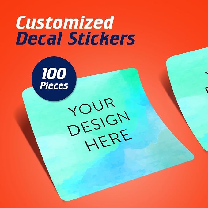 100 Custom Vinyl Stickers - Image 2