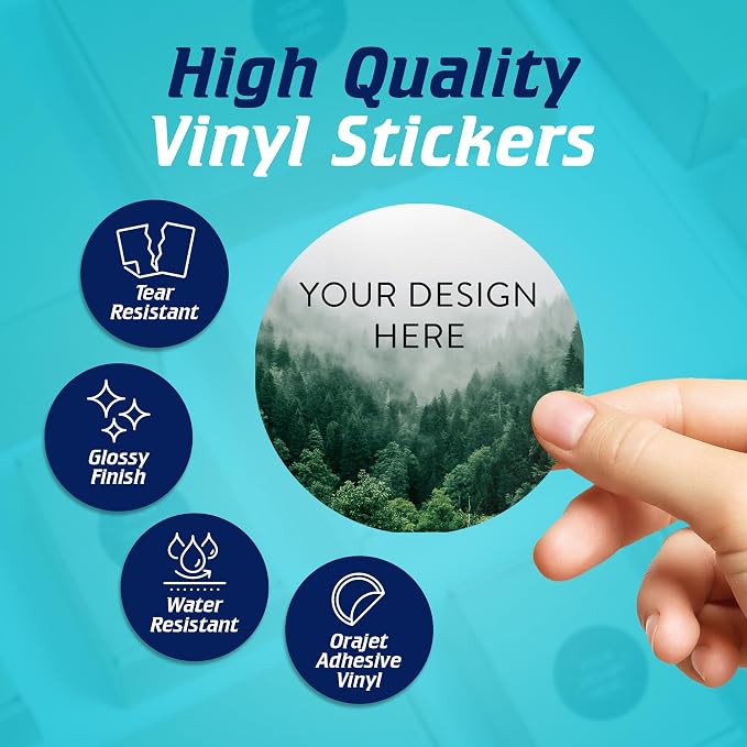 100 Custom Vinyl Stickers - Image 3