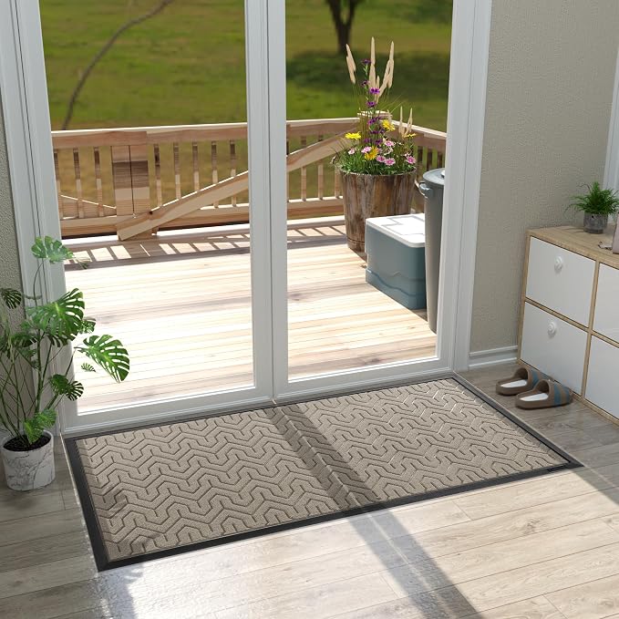 Yimobra Large Door Mat Outside Entrance 47x24, Waterproof Heavy Duty Outdoor - Image 7