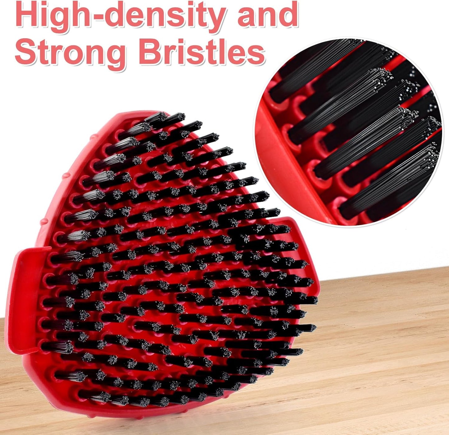 Mop Heads Replacement for Ocedar, Mop Replace Head for Ocedar EasyWring 1 Tank, Include 4 Microfiber Refills Replacement Head Deep Cleaning Machine Washable,1 Upgrade More Bristles Scrub Brush,1 Base