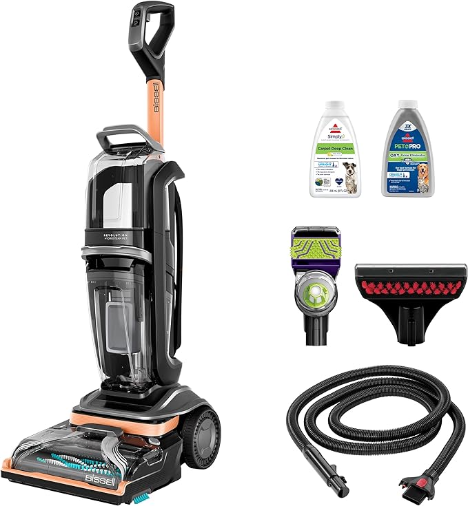 BISSELL Revolution HydroSteam Pet Carpet Cleaner, Upright Deep Cleaner by BISSELL