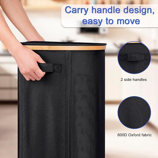 efluky Recycling Bin for Kitchen 100L, 26 Gallon Recycle Bins for Indoor - Image 6