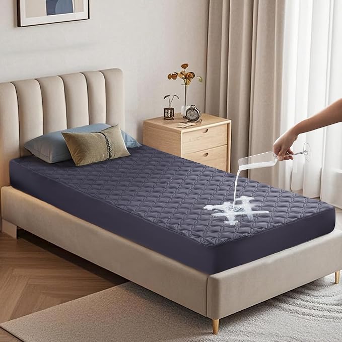 BEDLORE Waterproof Mattress Protector, Twin XL Size Noiseless Mattress Pad by Bedlore