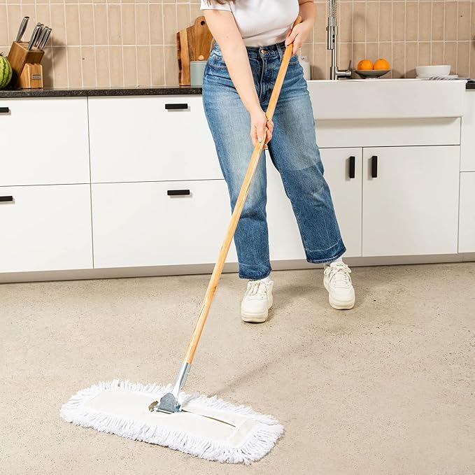 Commercial Dust Mop & Floor Sweeper, 24 in. Dust Mop - Image 2