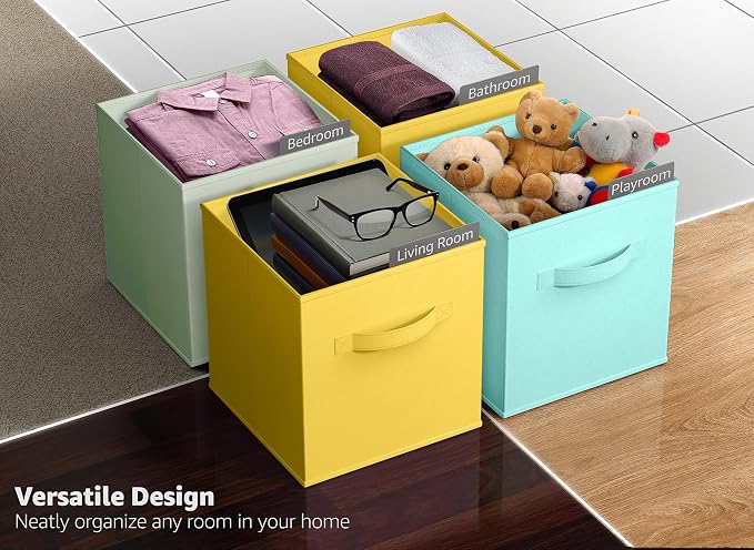 Sorbus Fabric Storage Cubes - Image 5