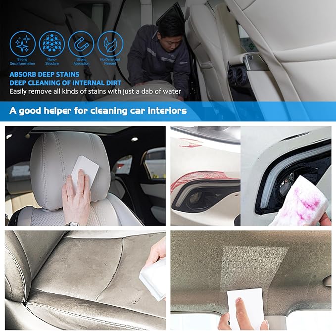 50 Pack Melamine Sponges, Magic Sponge Eraser, Durable Multi-Purpose Premium - Image 7