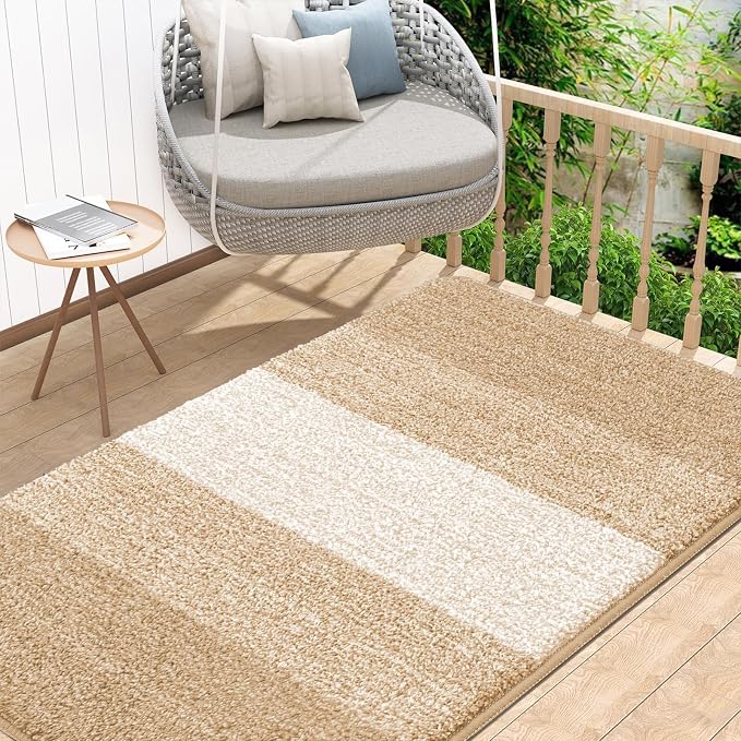 Kitinjoy Indoor Outdoor Door Mat, 48x32 Non-Slip Absorbent Dirt Trapper by Kitinjoy