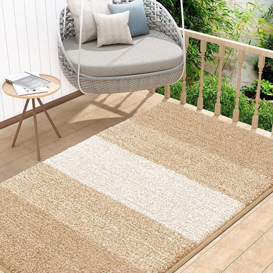Kitinjoy Indoor Outdoor Door Mat, 48x32 Non-Slip Absorbent Dirt Trapper by Kitinjoy