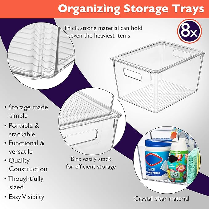 ClearSpace Plastic Storage Bins - Image 4
