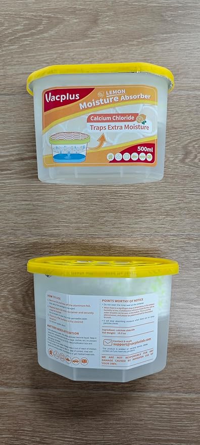 Vacplus Moisture Absorbers 6 Pack, 10.5 Oz Portable Humidity Absorber Boxes - Image 8
