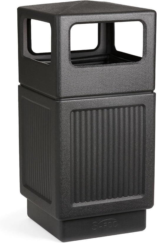 Safco Canmeleon Trash Can, 38 Gallons, Indoor and Outdoor Use, Durable & by SafcoProducts