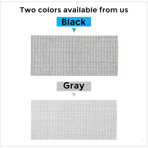 Black Window Screen Repair Tape, 4IN X 25FT Screen Repair Kit - Image 7