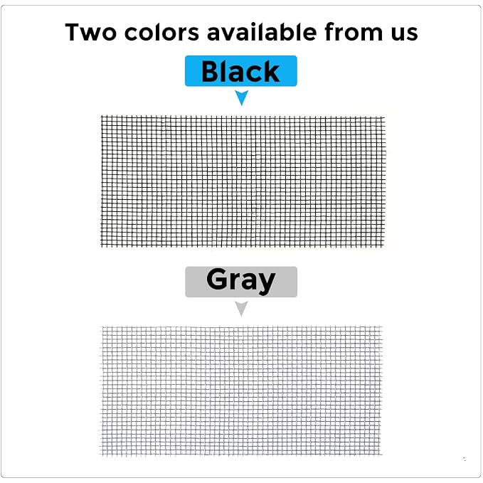 Black Window Screen Repair Tape, 2IN X 35FT Screen Repair Kit - Image 6