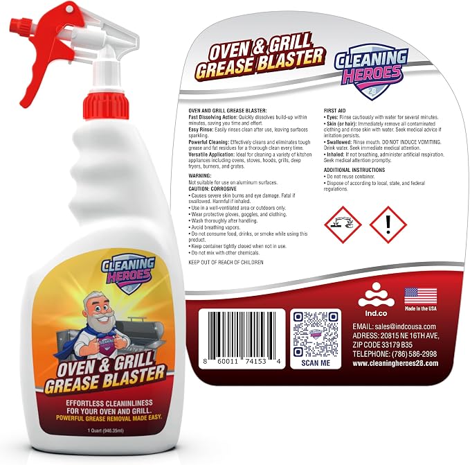 Oven and Grill Cleaner, 32 Fl Oz - Image 2