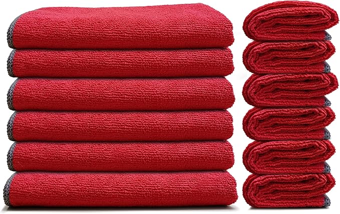 EvaClean Premium Microfiber Cleaning Cloth 16"x16" - Image 2