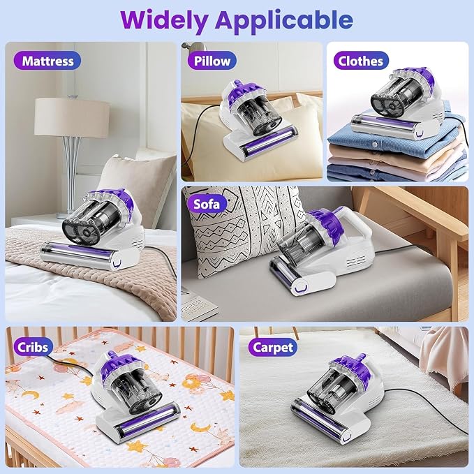 Mattress Vacuum Cleaner, 16Kpa Bed Vacuum Cleaner - Image 6