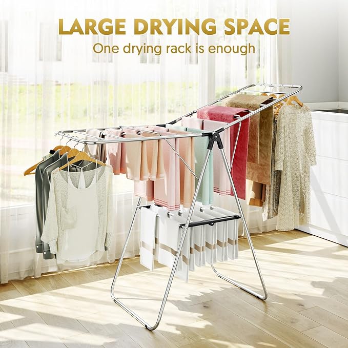 APEXCHASER Clothes Drying Rack, Drying Rack Clothing - Image 8