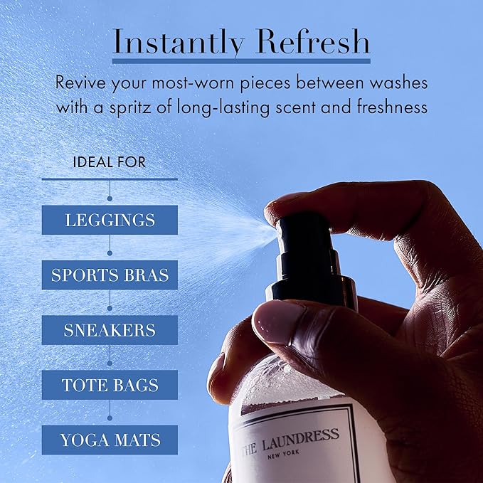 The Laundress Activewear Fabric Refresher Spray, 8 Oz, Marine Fragrance - Image 3
