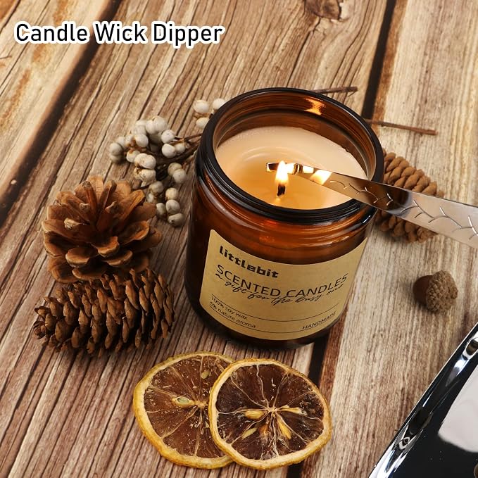 4IN1 Candle Accessory Set, Rechargeable LighterCandle Wick Trimmer Cutter - Image 5