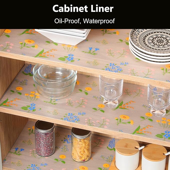 INNOLITES Non-Slip Shelf Liner – Cabinet & Drawer Liner Non-Adhesive – - Image 3