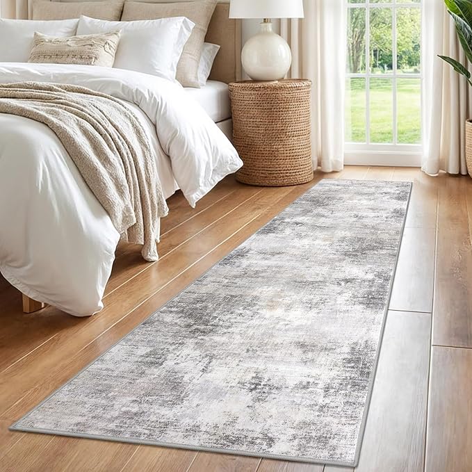 IOHOUZE Abstract Runner Rug 2x8 Ft Washable Runners - Image 8