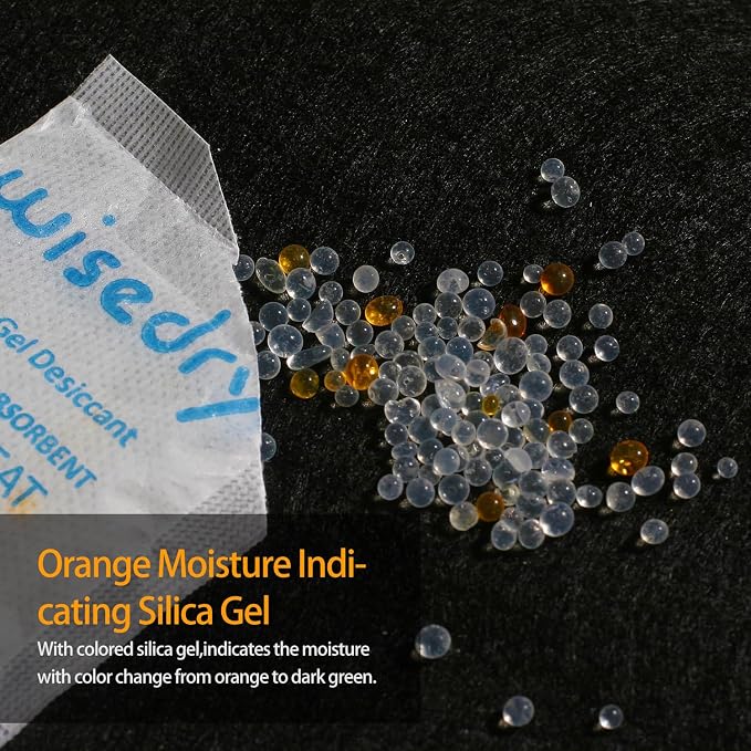 5 Gram Food Grade Silica Gel Packs Rechargeable Desiccant Dehumidifiers Pouches - Image 7