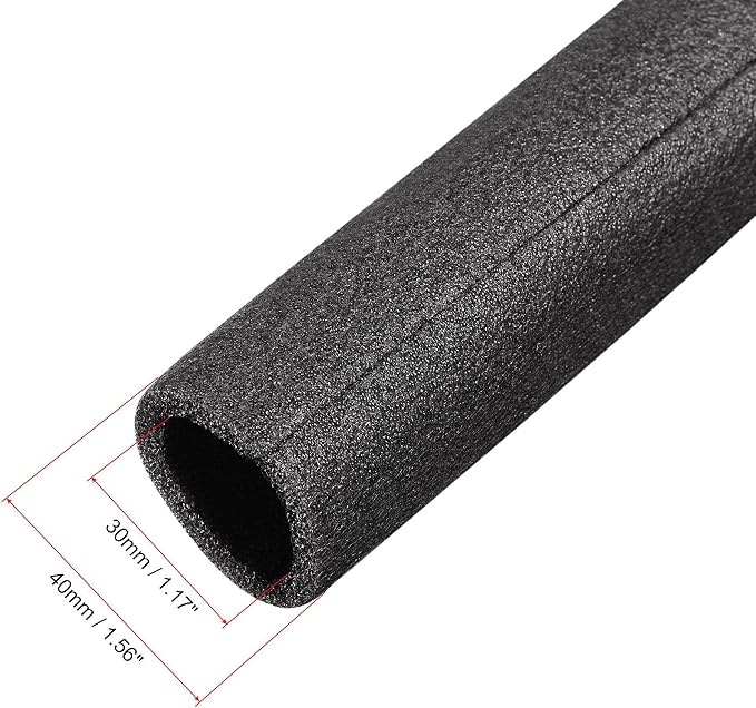 uxcell Foam Tube 1.64 Ft Length 1.17in ID 1.56in OD Hollow Pipe Cover - Image 2