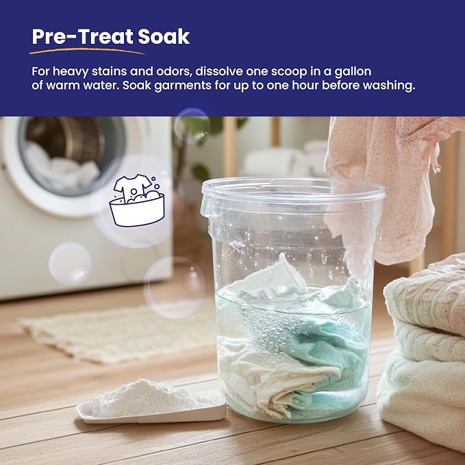 Good Natured Brand | Natural Enzyme Laundry Booster | Stain & Odor Remover | - Image 6